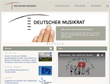 Tablet Screenshot of musikrat.de