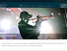Tablet Screenshot of musikrat.ch